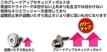 Amazon.co.jp: (ねじ3本+ワッシャー3枚+専用工具1本) グレードアップ